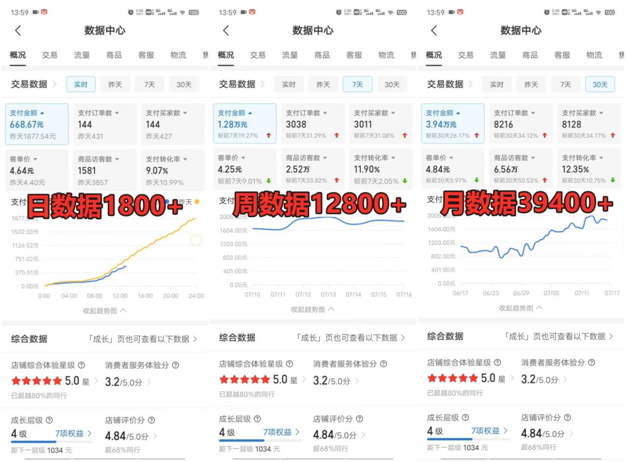 图片[3]-拼多多虚拟电商训练营月入50000+你也行，暴利稳定长久，副业首选-生财有道