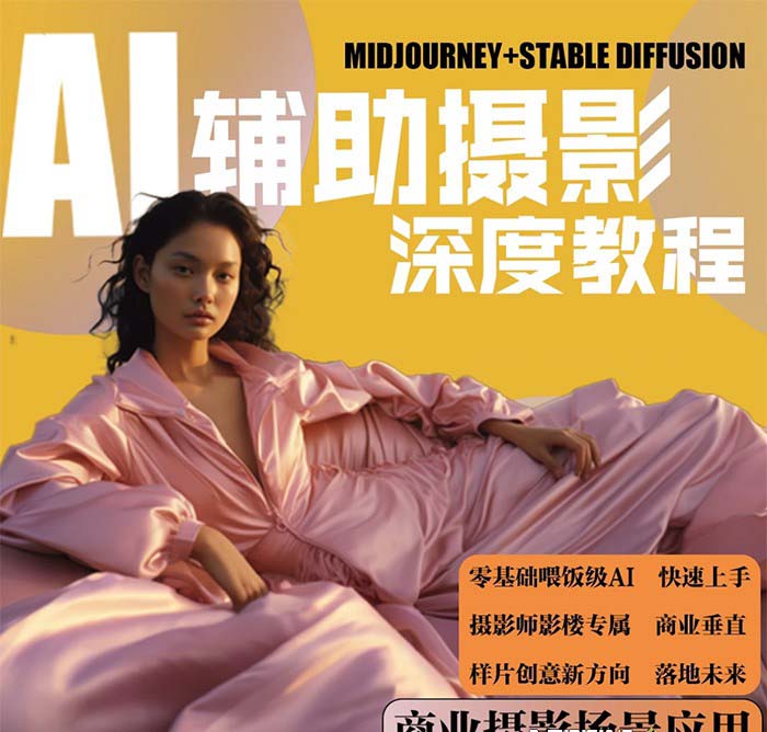 图片[2]-2024年AI辅助摄影人工智能商业应用摄影课程（37节课）-生财有道