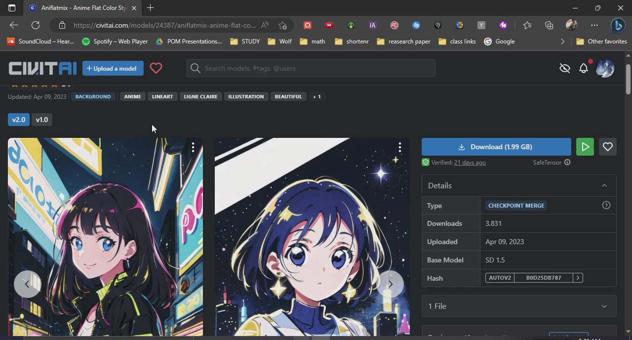图片[3]-利用Stable Diffusion创建动漫艺术图像使用AI绘画赚钱-中英字幕-生财有道
