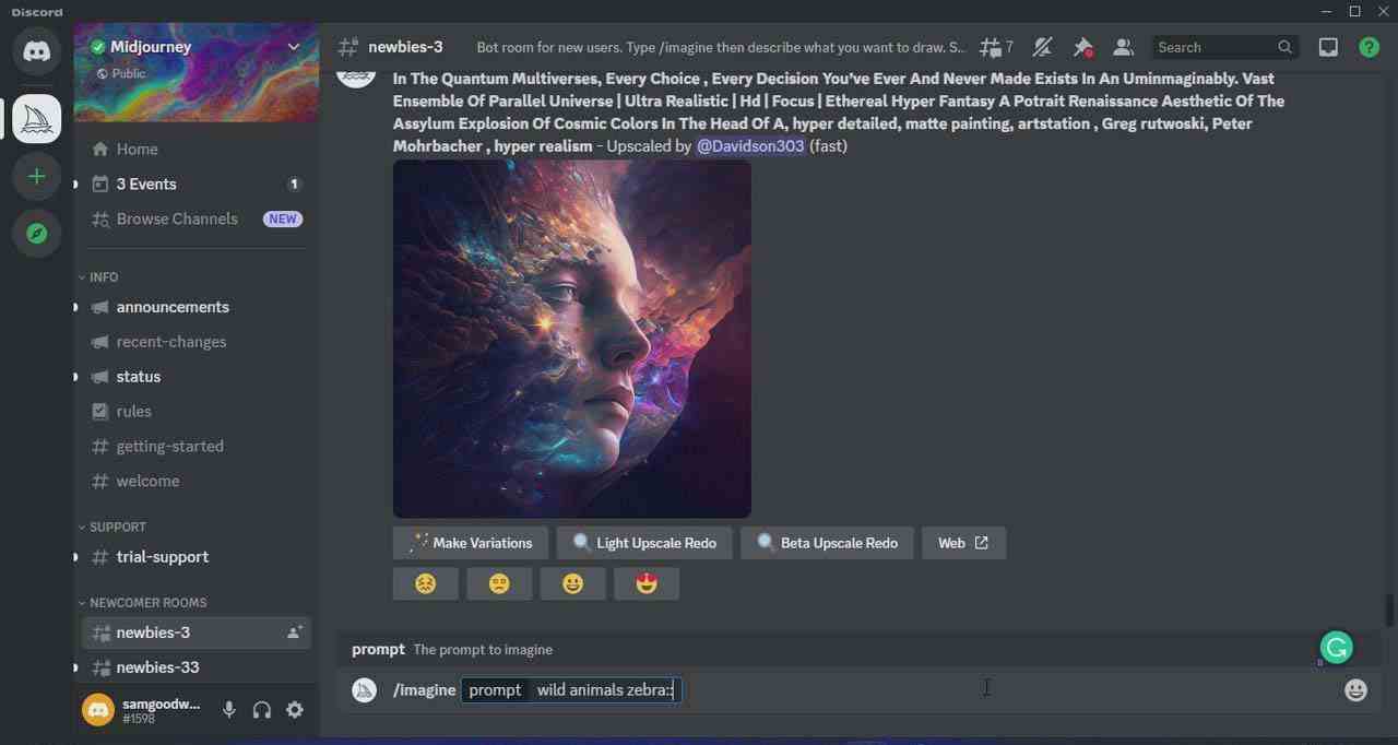 图片[4]-Midjourney AI人工智能艺术图片从入门到高级创作教程-33节课-中英字幕-生财有道