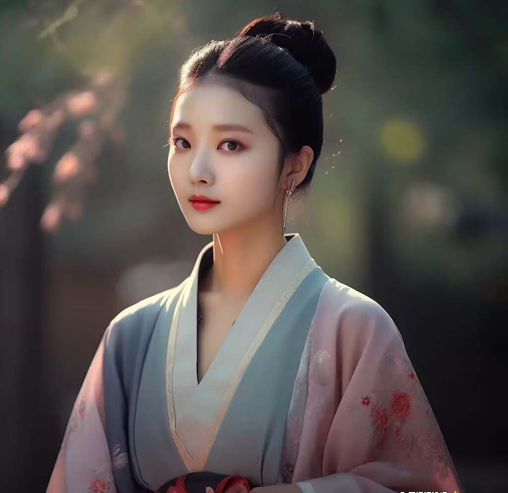 图片[4]-Midjourney关键词-AI生成中国风古装汉服美女人像提示关键词-生财有道