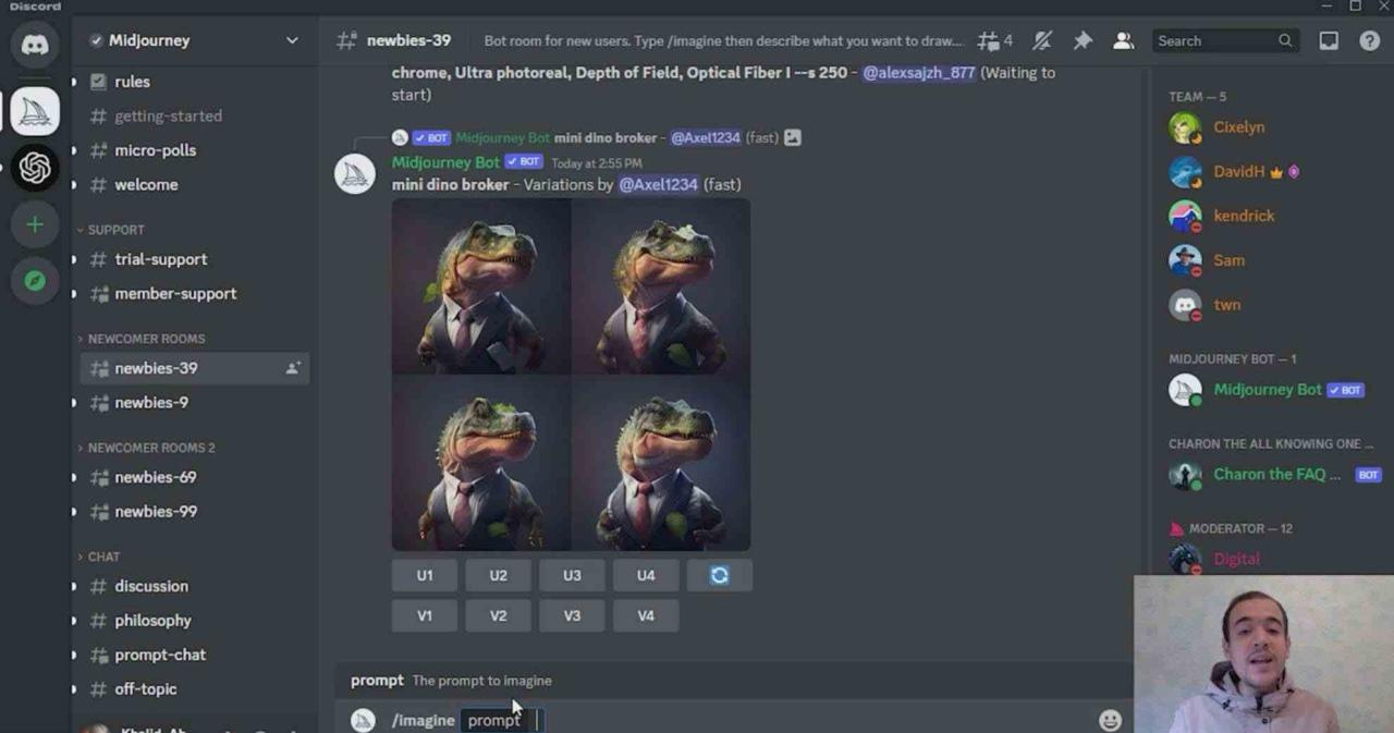 图片[2]-Midjourney精通教程-使用Midjourney AI创建美丽艺术图像-36节课-中英字幕-生财有道