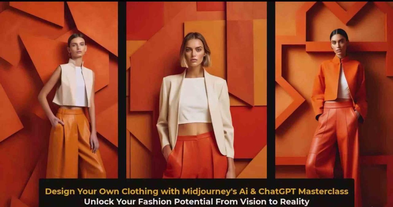 图片[5]-利用 Midjourneys Ai 人工智能设计自己的服装AI大师班-10节课-中英字幕-生财有道