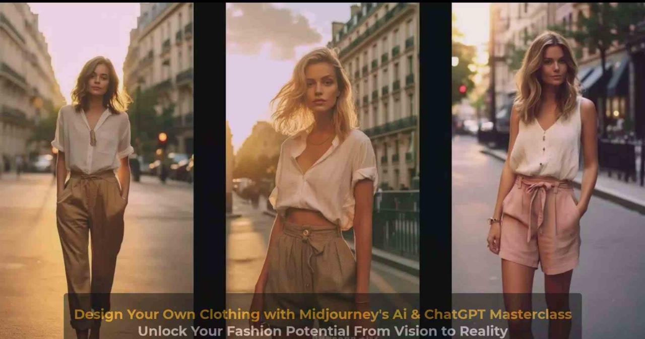 图片[11]-利用 Midjourneys Ai 人工智能设计自己的服装AI大师班-10节课-中英字幕-生财有道