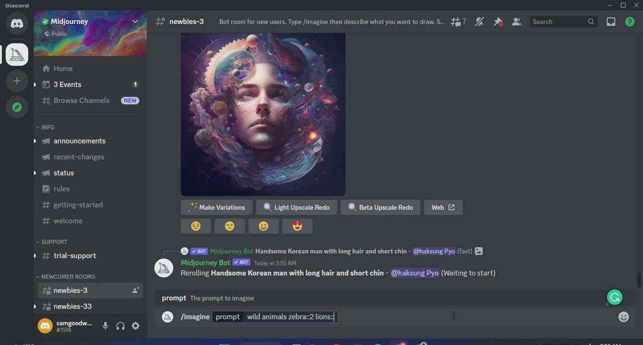 图片[3]-Midjourney AI人工智能艺术图片从入门到高级创作教程-34节课-中英字幕-生财有道
