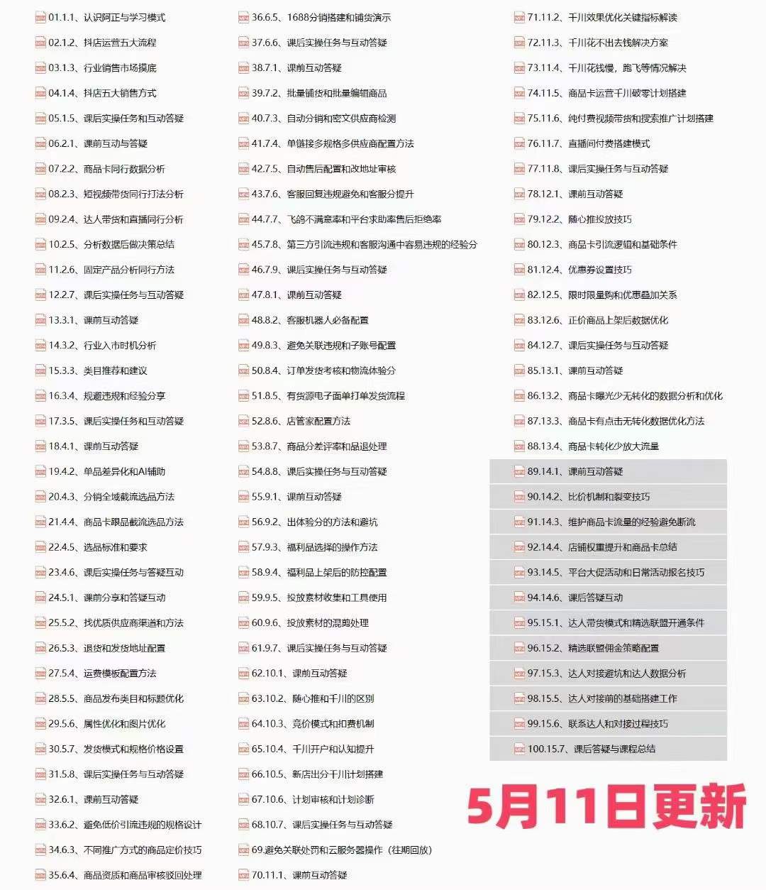 图片[2]-（10625期）抖店·第27期特训营 体验分拉升/商品卡引流/投流效果优化/精选联盟引流/等-生财有道