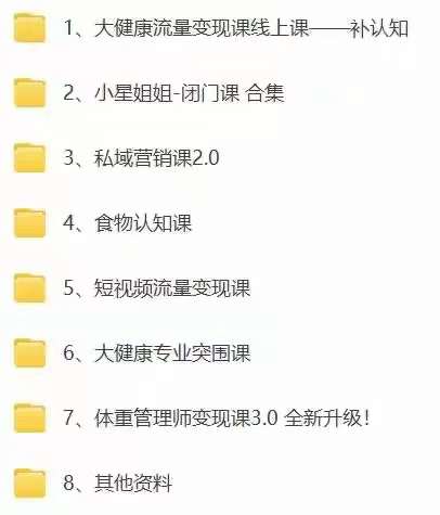 图片[2]-（10871期）大健康 流量 变现2.0：拓高变现 流量/成高客单/低粉高变现/只讲落地实战-生财有道