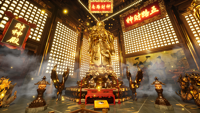 图片[4]-（7359期）VR全景模式五路财神无人直播玩法，抖音目前最火玩法独家制作【吸金又吸睛】-生财有道