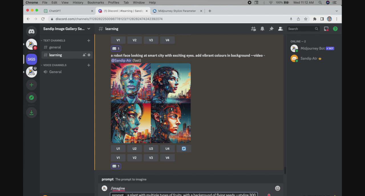 图片[4]-（8806期）ChatGPT4 和 MidJourney AI 绘画聊天革命性指南教程-33节视频课-中英字幕-生财有道