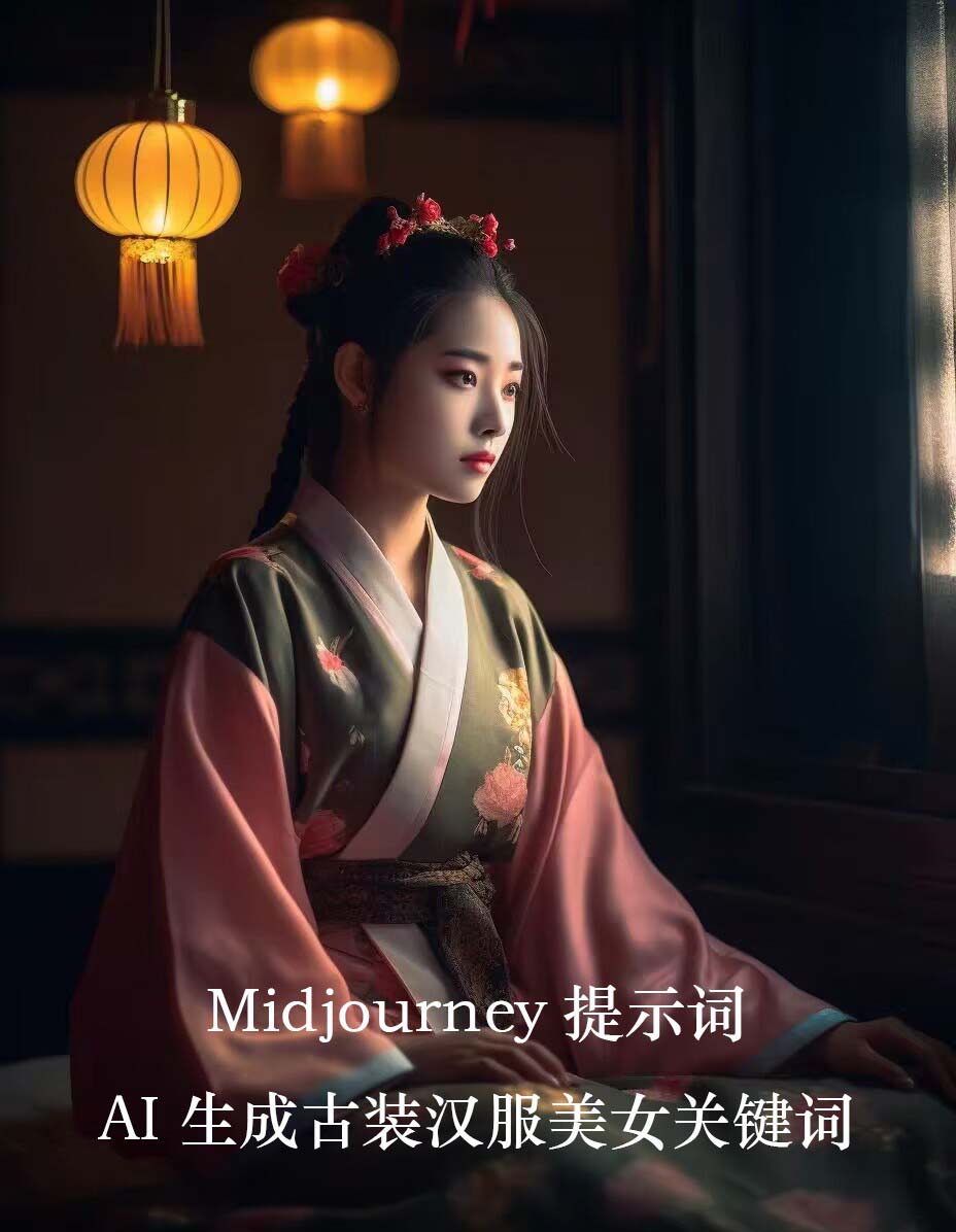 图片[2]-（8814期）Midjourney关键词-AI生成中国风古装汉服美女人像提示关键词-生财有道