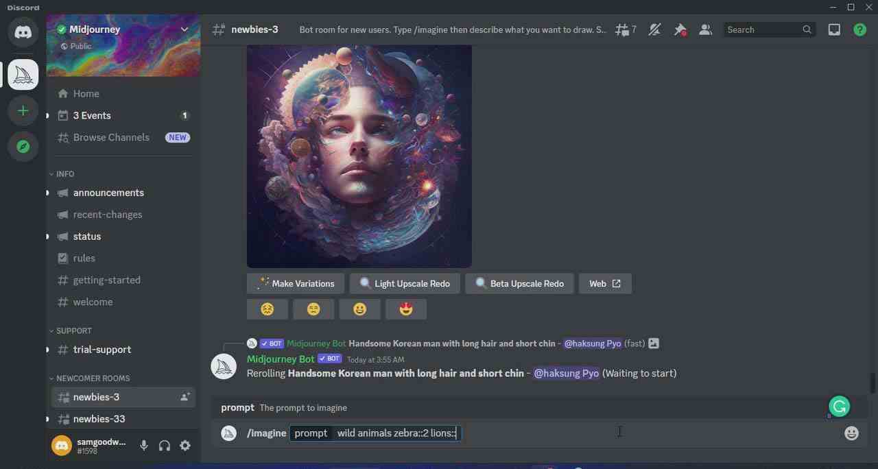 图片[3]-（8983期）Midjourney AI人工智能艺术图片从入门到高级创作教程-33节课-中英字幕-生财有道