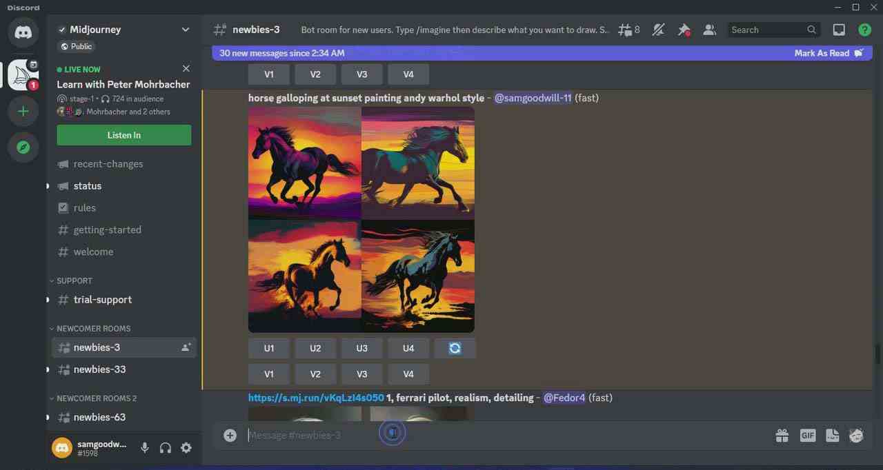 图片[7]-（8983期）Midjourney AI人工智能艺术图片从入门到高级创作教程-33节课-中英字幕-生财有道
