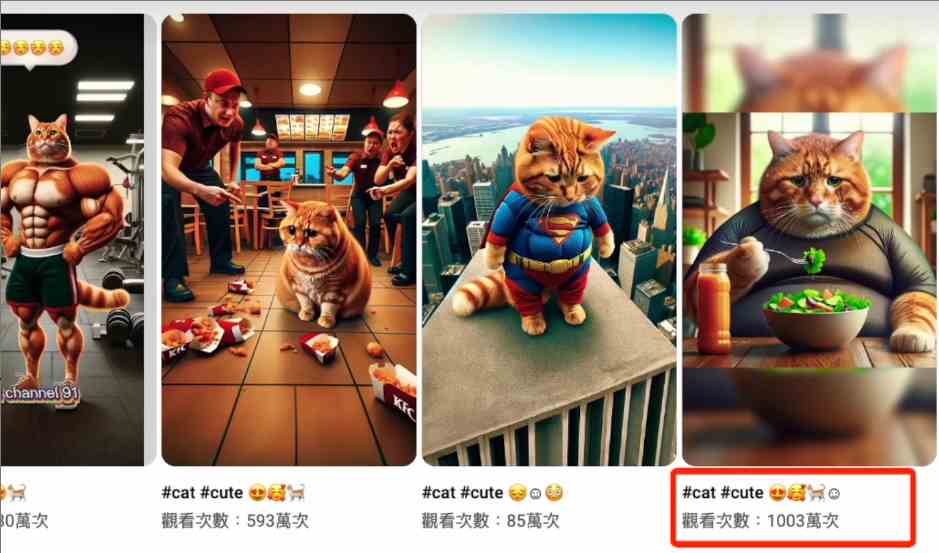 图片[3]-（9114期）AI貓咪剧情号，30天涨粉100w，制作简单，一个视频全网分发，轻松月入1W+-生财有道