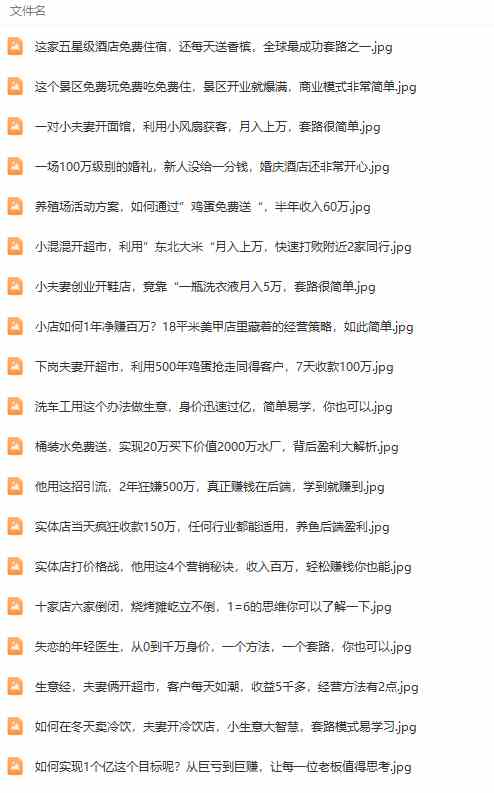 图片[4]-（9607期）真实有效391套商业模式，年入几十到几百万案例解析（电子书+视频+图文）-生财有道