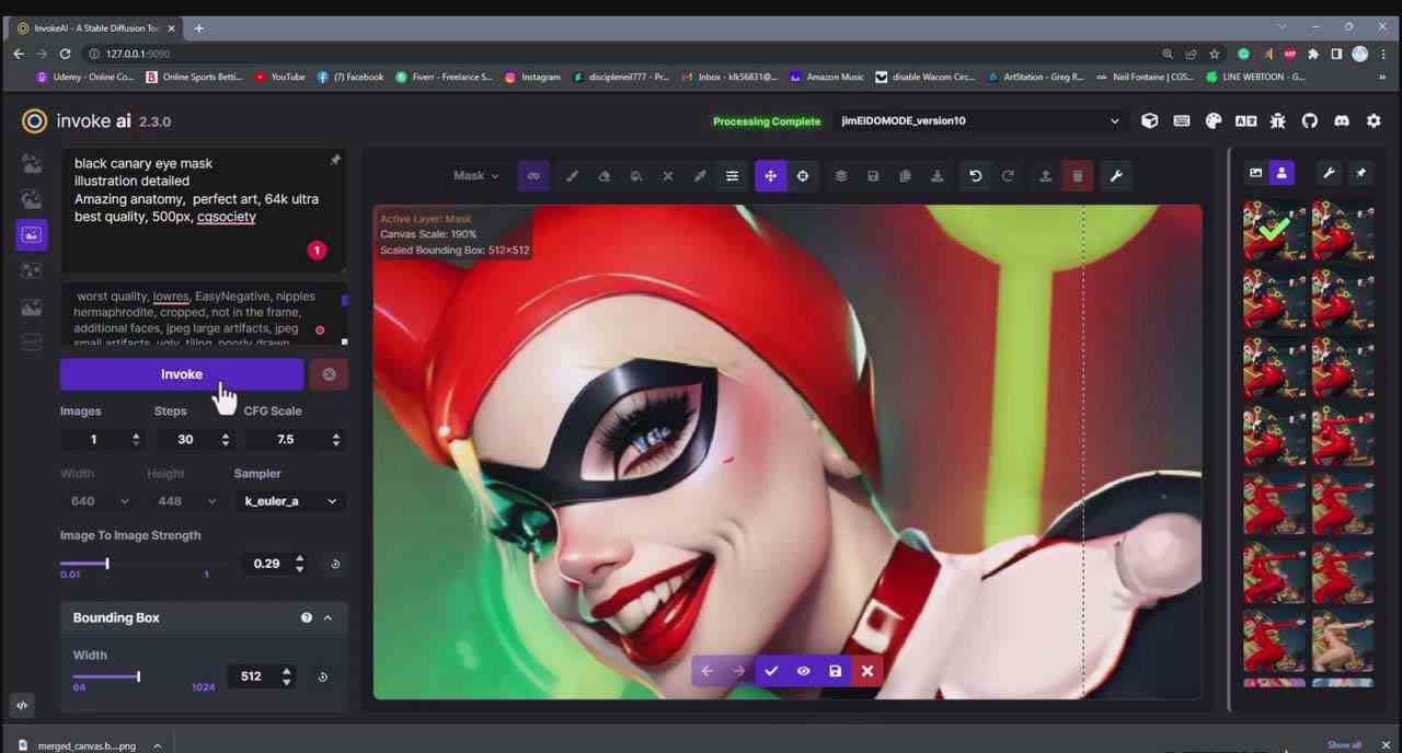 图片[6]-（9760期）Invoke AI 绘画教程-零基础创作可以销售的完美插图-49节-中英字幕-生财有道