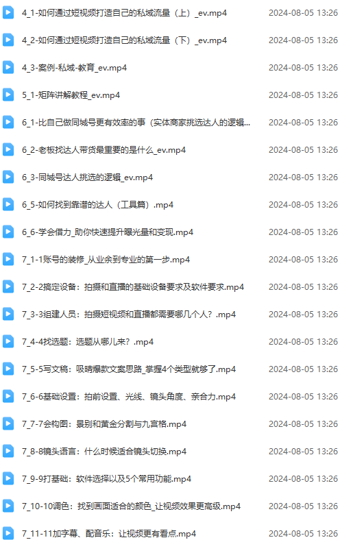 图片[3]-（11991期）实体店老板获客特训营：认知、定位、文案、矩阵、直播、AI等（72节）-生财有道