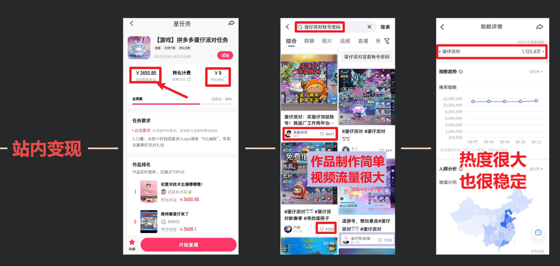 图片[3]-（12118期）蛋仔派对玩法.学会日入三千.磁力巨星跟游戏发行人都能做-生财有道