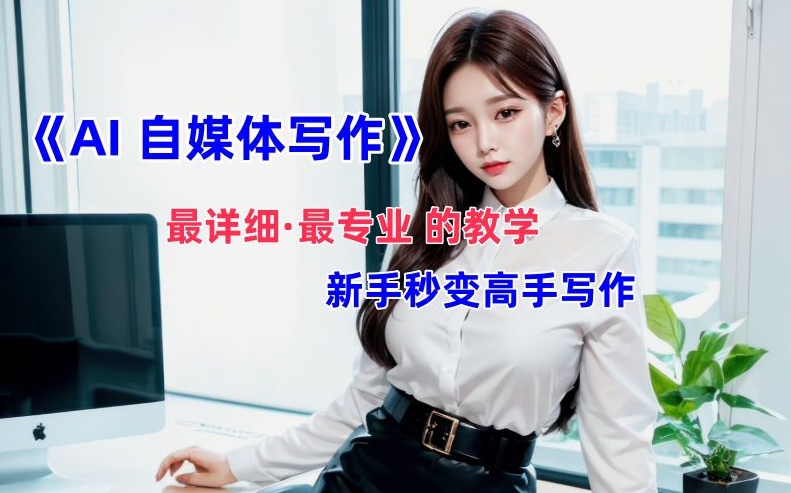 AI自媒体文章创作全网最详细教程，新手秒变写作高手，多方位发展——生财有道创业网